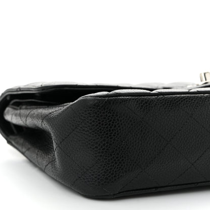 Chanel Caviar Quilted Medium Double Flap Black 8 of 9