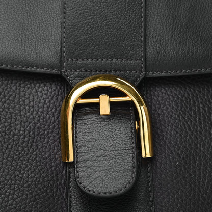 Delvaux Grained Calfskin MM Brillant Satchel Black 15 of 15