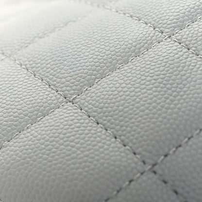 Chanel Caviar Quilted Shopping Tote Light Green 13 of 14