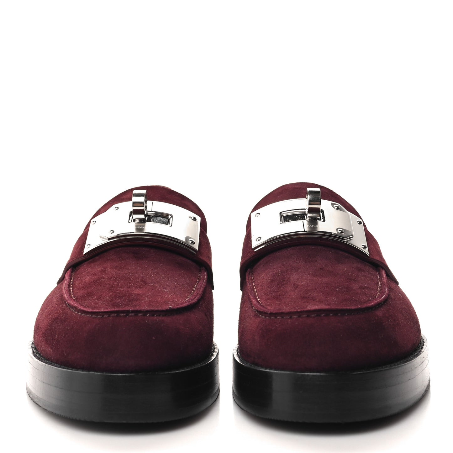 Suede Goatskin Womens Hot Loafer 39 Marron Mahogany