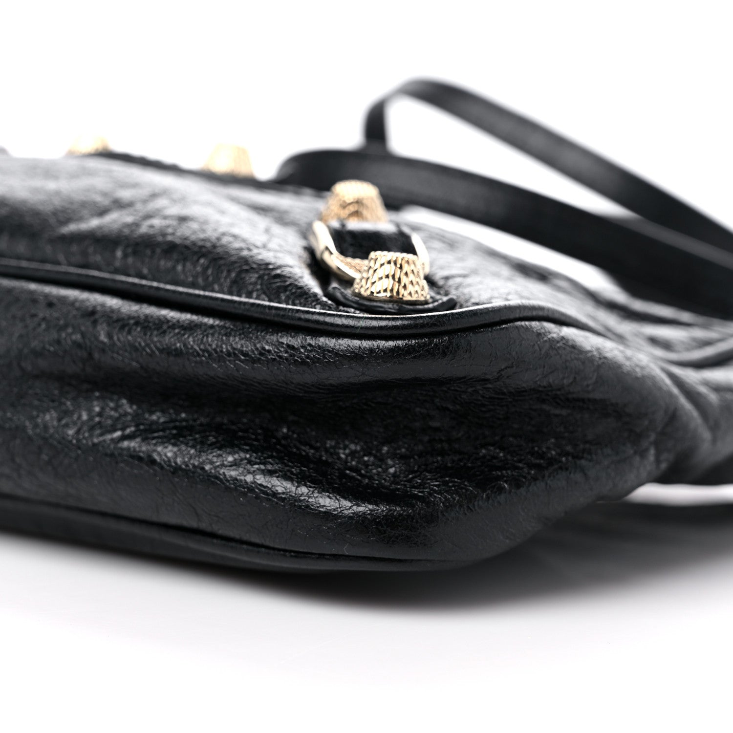 Balenciaga Agneau Giant 12 Gold Hardware Hip Black 9 of 10