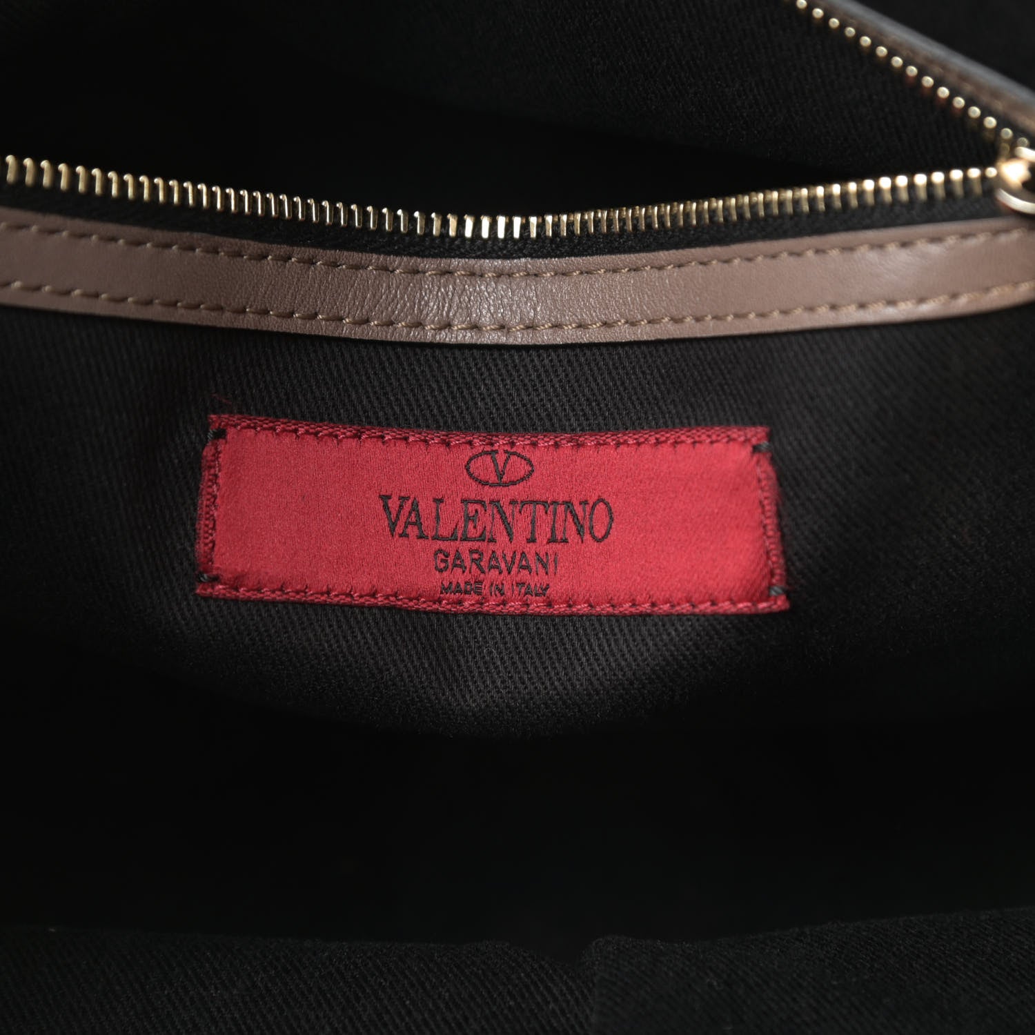 Valentino Garavani Calf Hair Feather Rockstud Dome Satchel 6 of 14