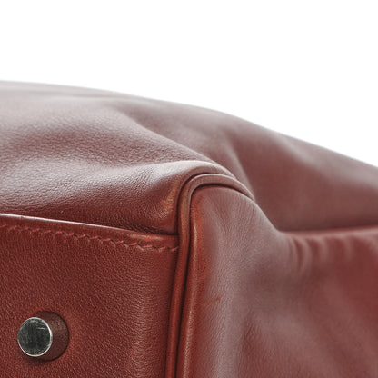 Hermes Veau Sikkim Kelly Relax 50 Rouge H 31 of 31