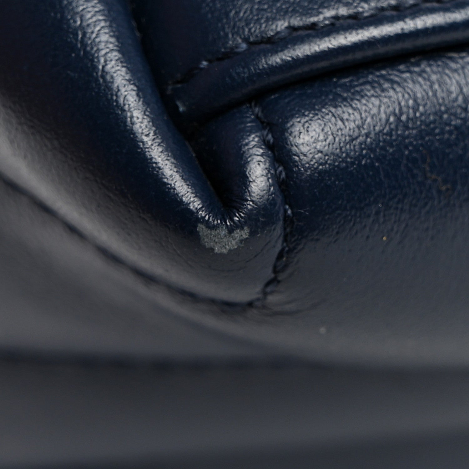 Saint Laurent Calfskin Y Quilted Monogram Small Loulou Chain Satchel Denim Blue 14 of 16