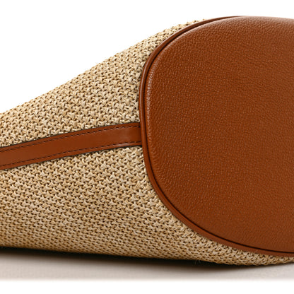 Louis Vuitton Raffia Saint Jacques Tote Caramel 7 of 8