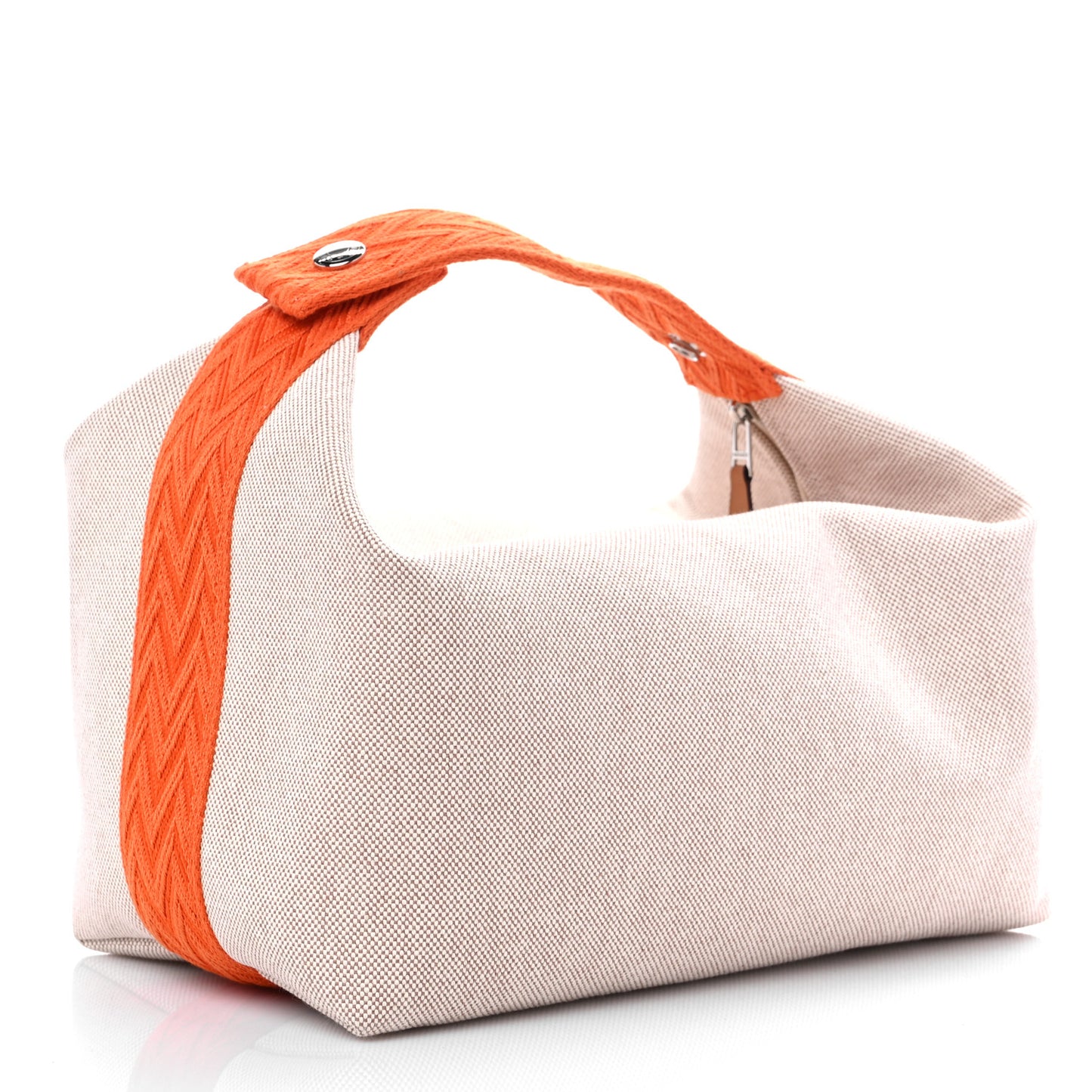 Canvas Small Bride-A-Brac Pouch Natural Orange