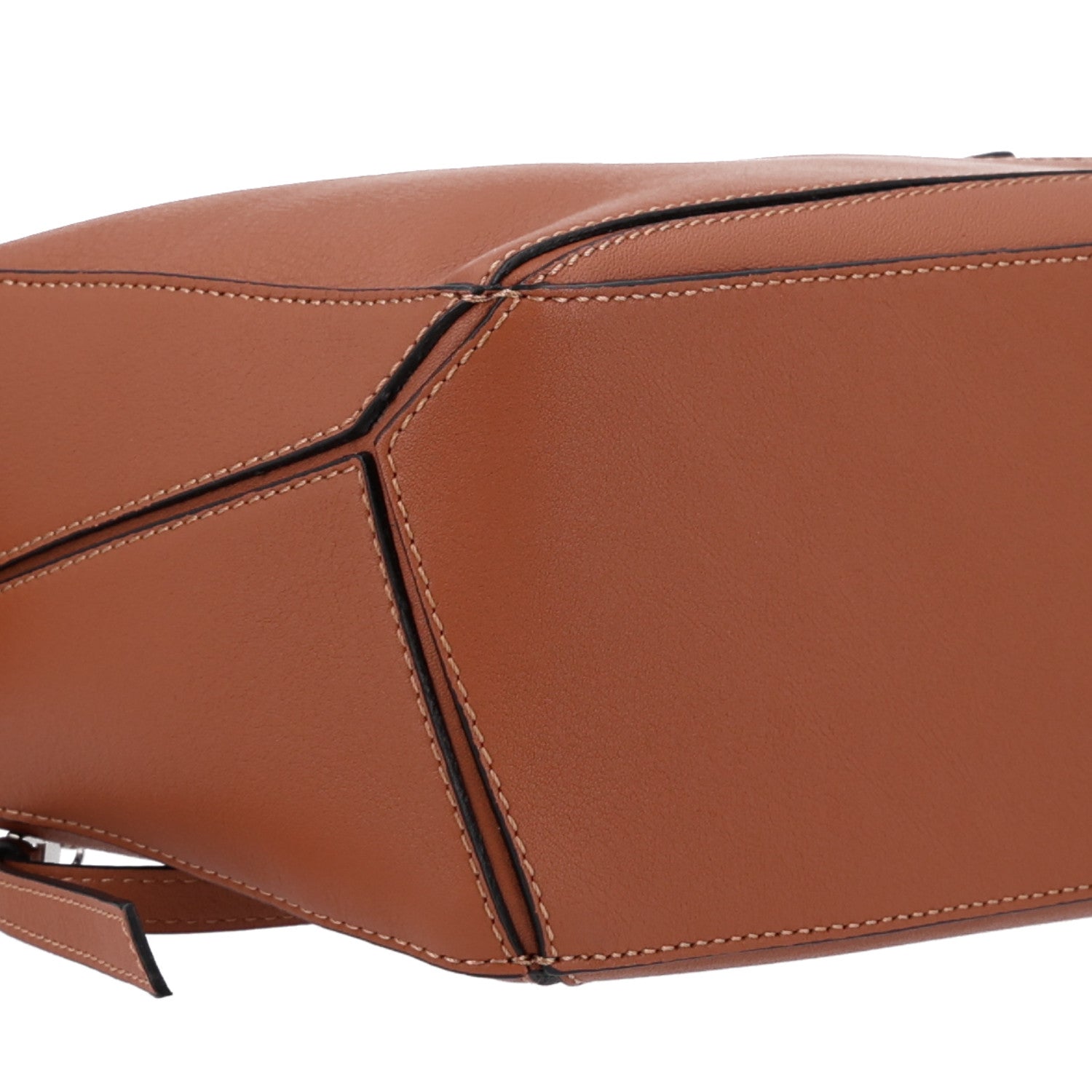 Loewe Calfskin Small Puzzle Bag Tan 9 of 10