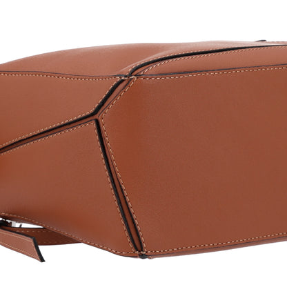 Loewe Calfskin Small Puzzle Bag Tan 9 of 10