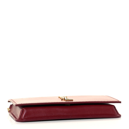 Saint Laurent Smooth Calfskin Monogram Phone Holder Crossbody Opyum Red 4 of 11