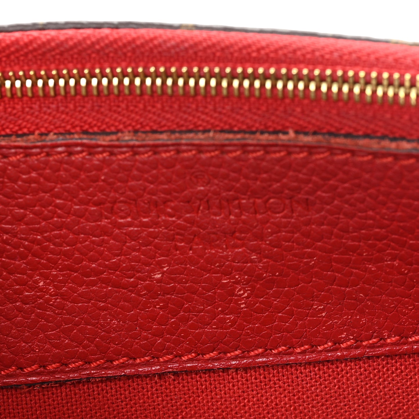 Monogram Pallas Clutch Cherry