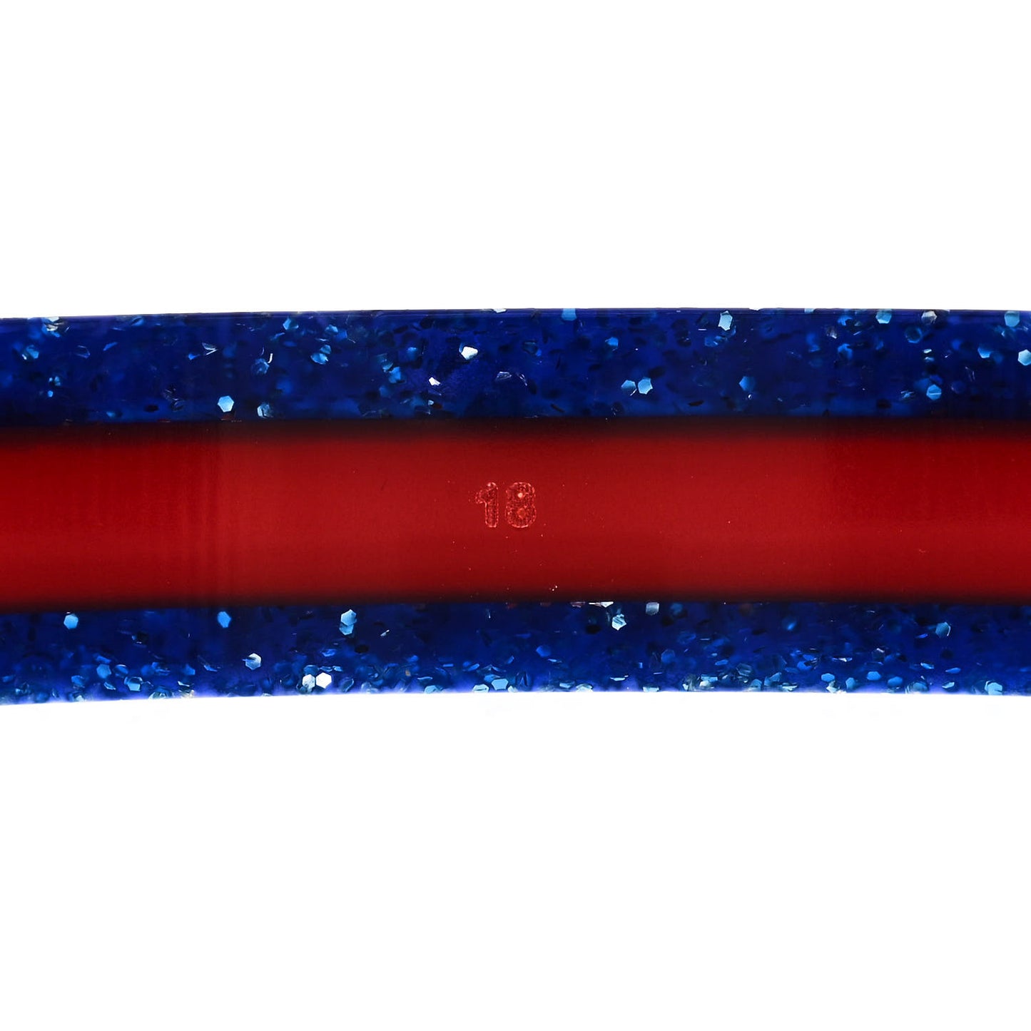 Crystal Web Cuff 18 Blue Red