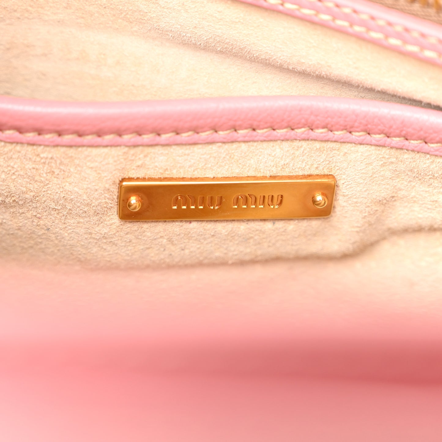 Goatskin Madras Shopping Tote Rosa Gemma