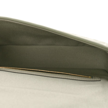 Fendi Canvas Vitello King FF Embroidered Baguette Green Tea 5 of 8