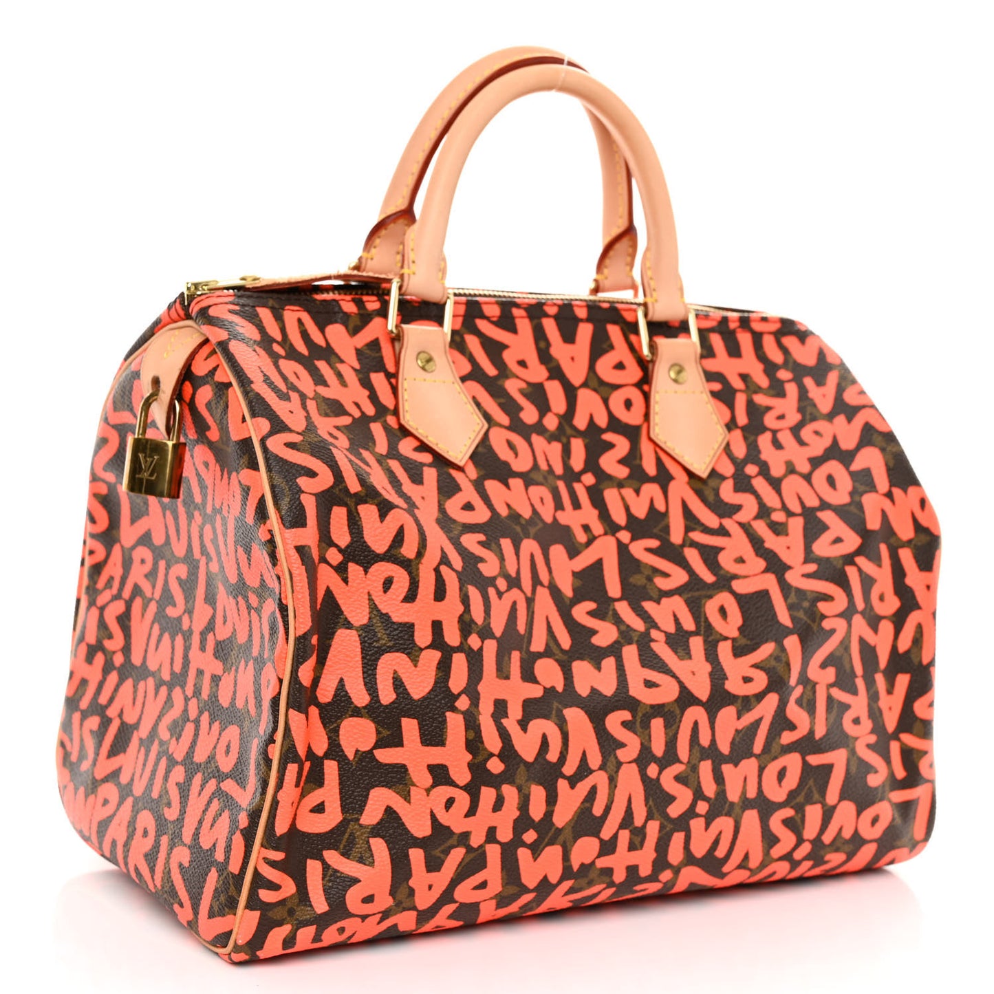 Monogram Graffiti Speedy 30 Orange
