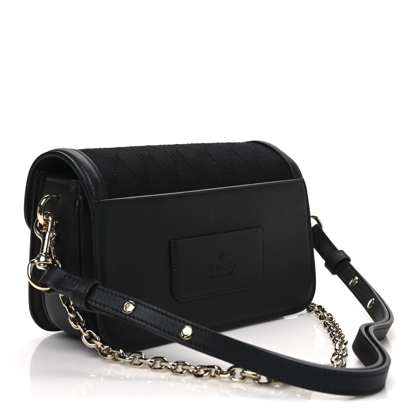 Monogram Go Small Shoulder Bag Black