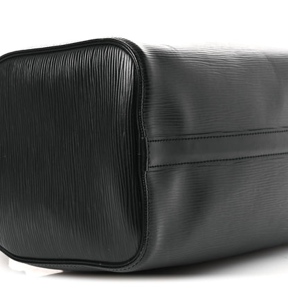 Louis Vuitton Epi Speedy 25 Black 9 of 13