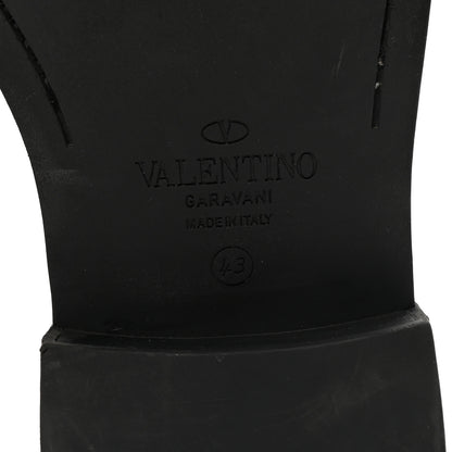 Valentino Garavani Calfskin VLTN Mens Chelsea Ankle Boots 43 Black 7 of 9