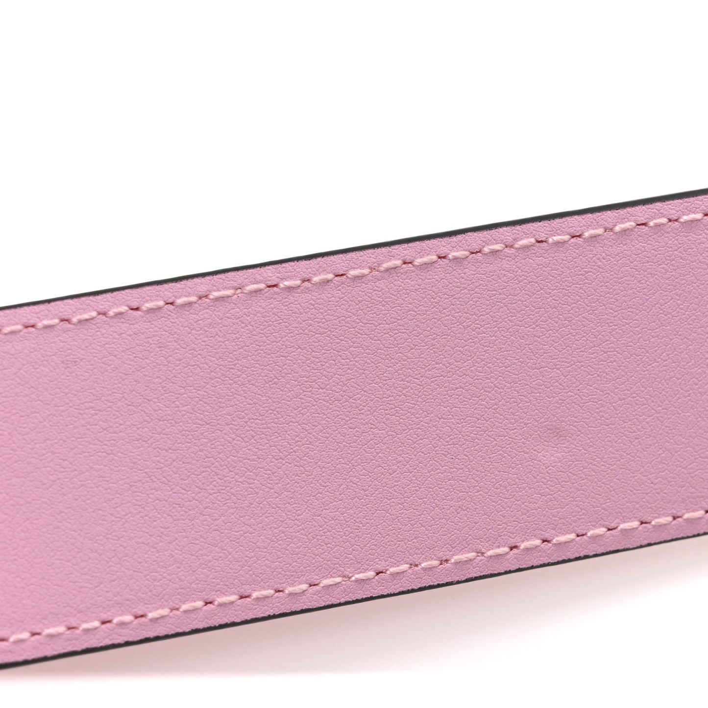 Plutone Calfskin Enamel Crystal Square G Snake 30mm Belt 80 32 Sugar Pink