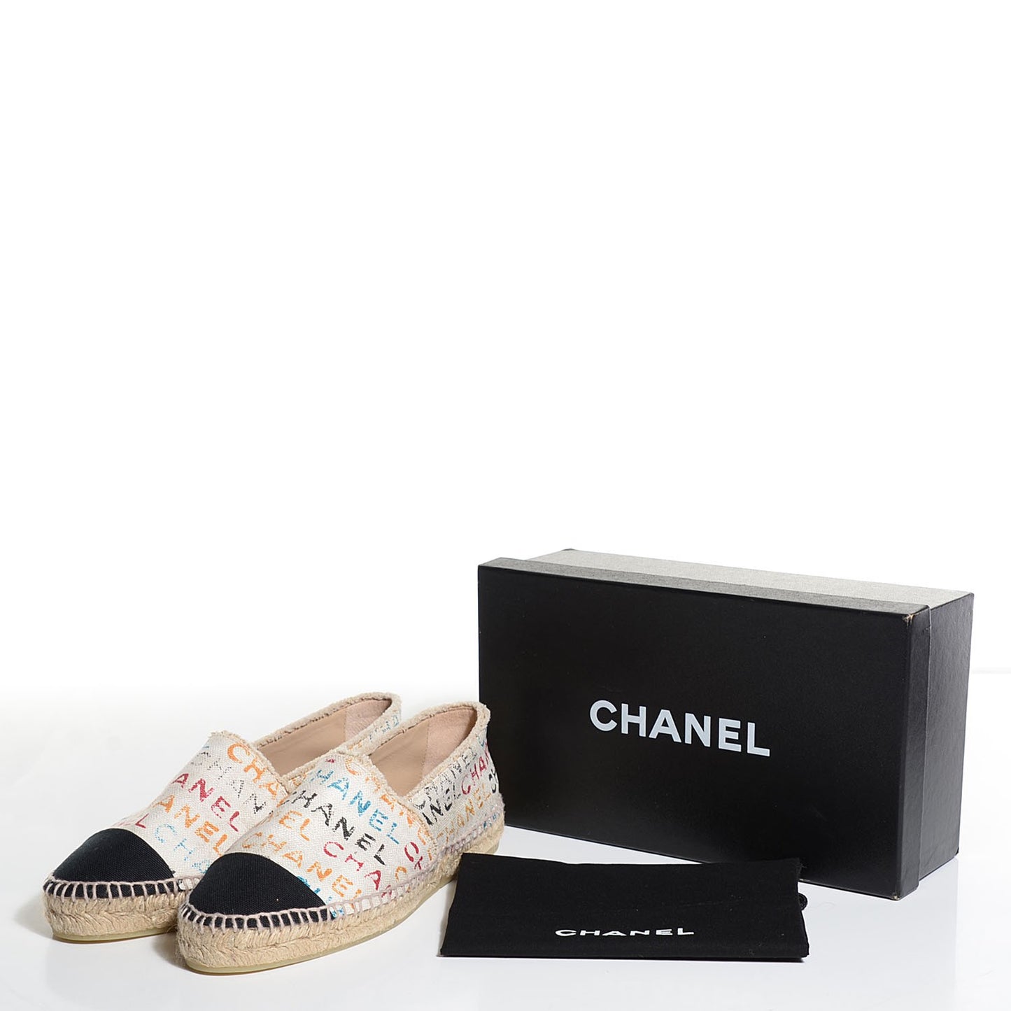 Toile Monogram Cap Toe Espadrilles 41 Multicolor
