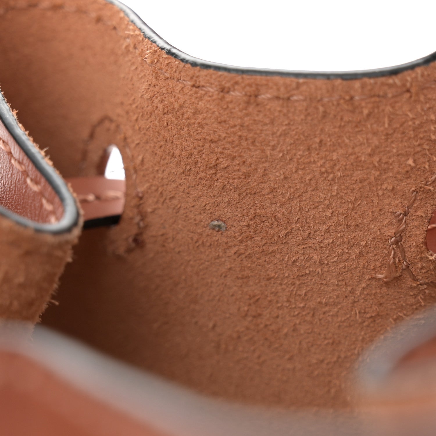 Loewe Calfskin Mini Balloon Bucket Bag Tan 8 of 11