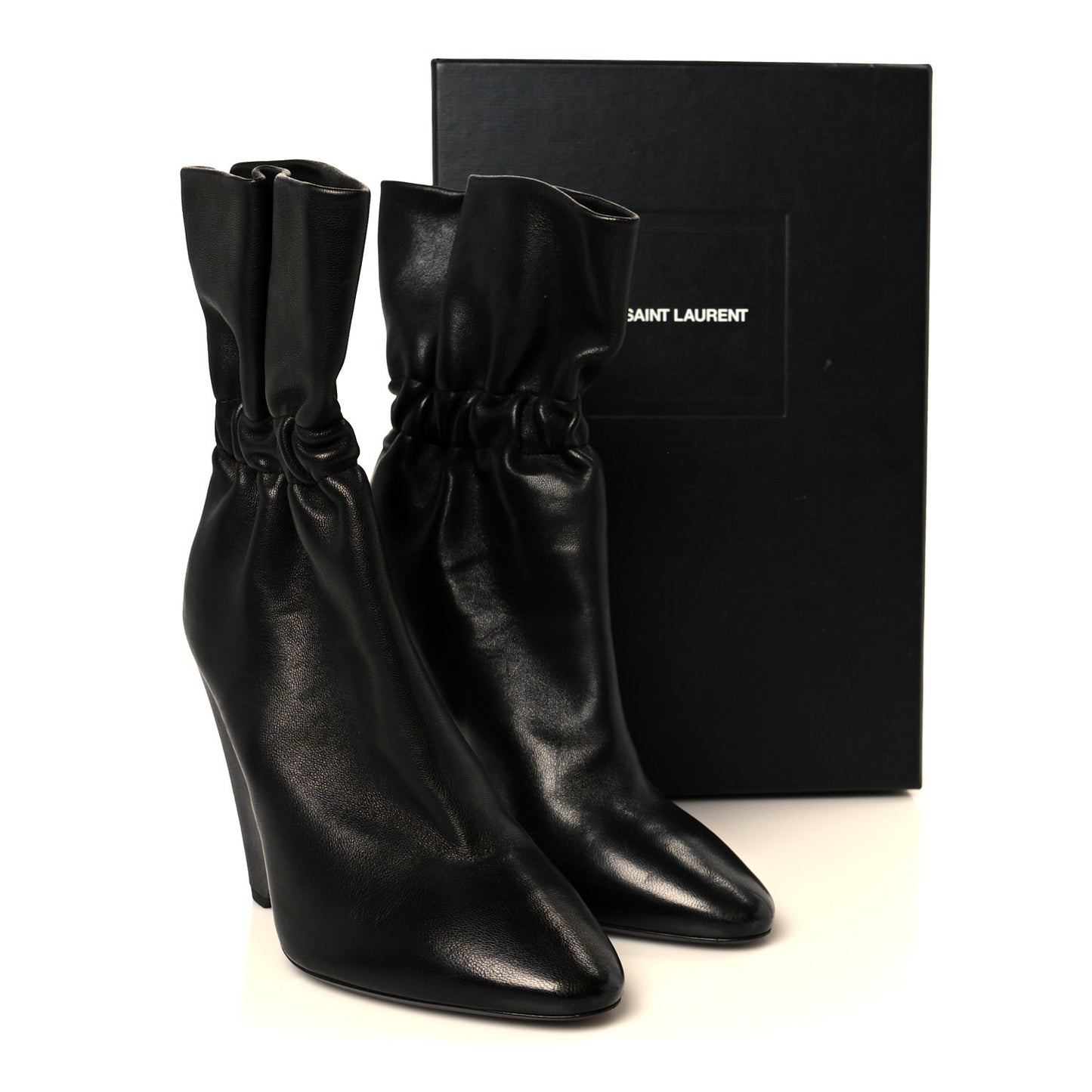 Calfskin Etienne Ankle Boots 37 Black
