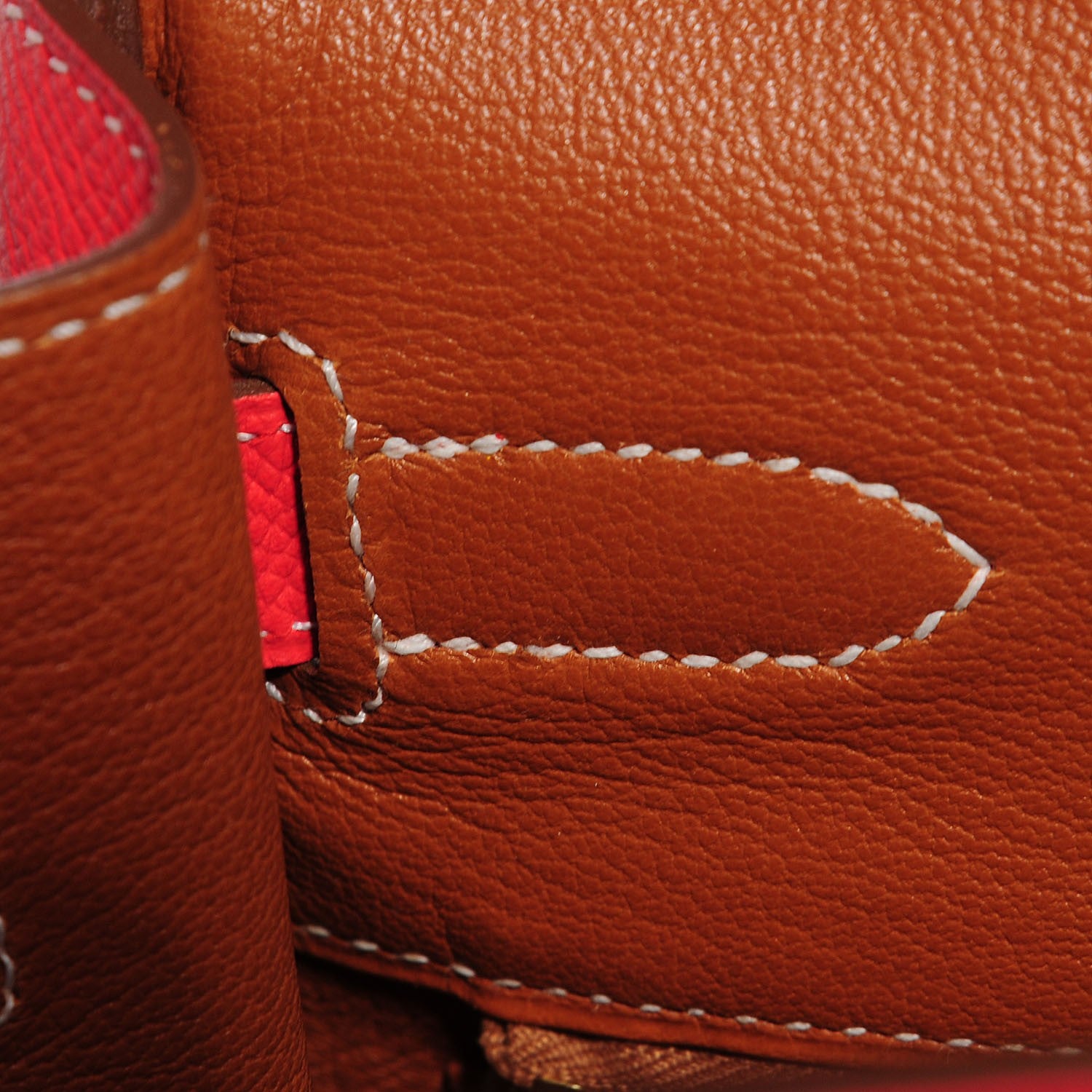 Hermes Epsom Verso Kelly Retourne 35 Rose Jaipur Gold 7 of 29
