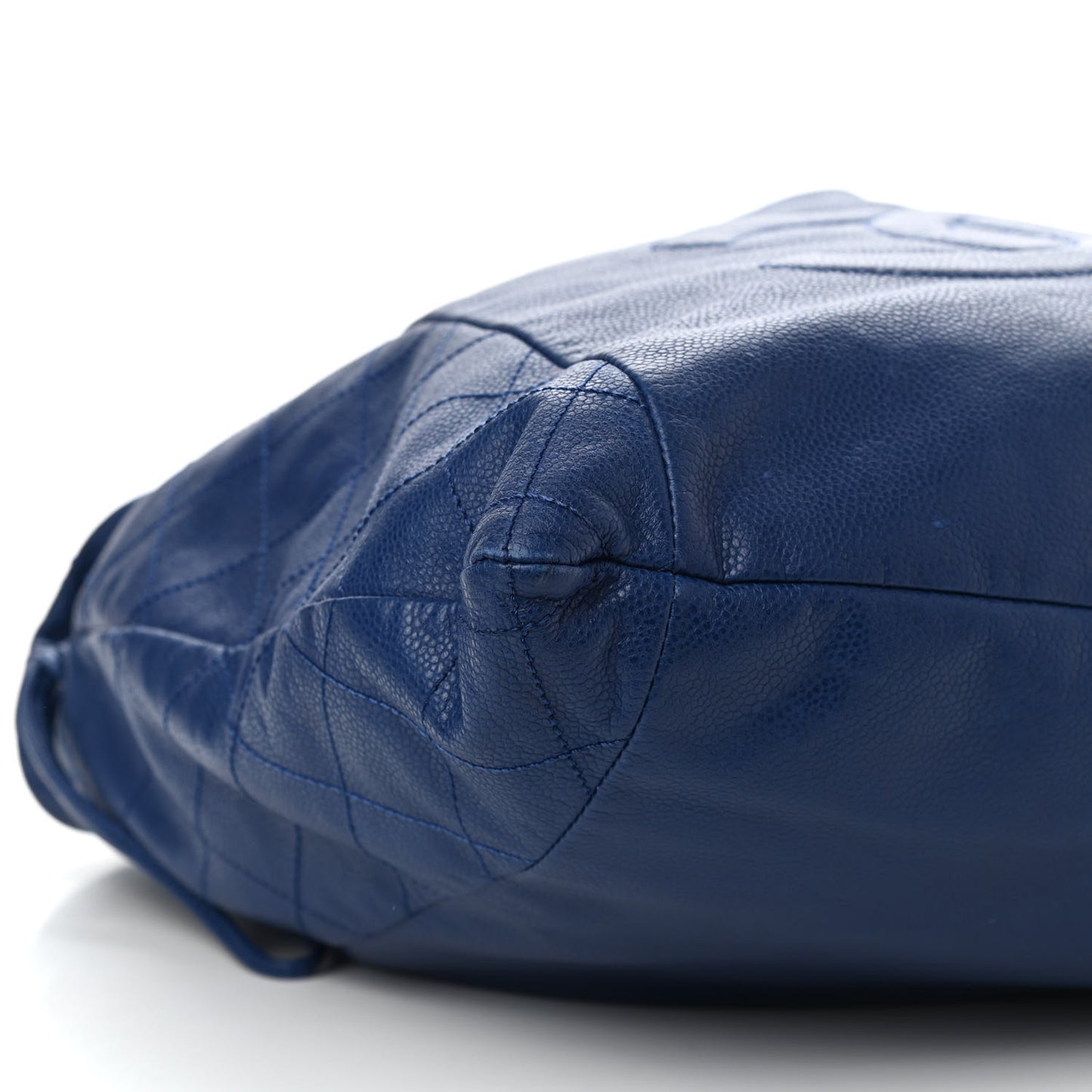 Caviar 31 Drawstring Tote Dark Blue