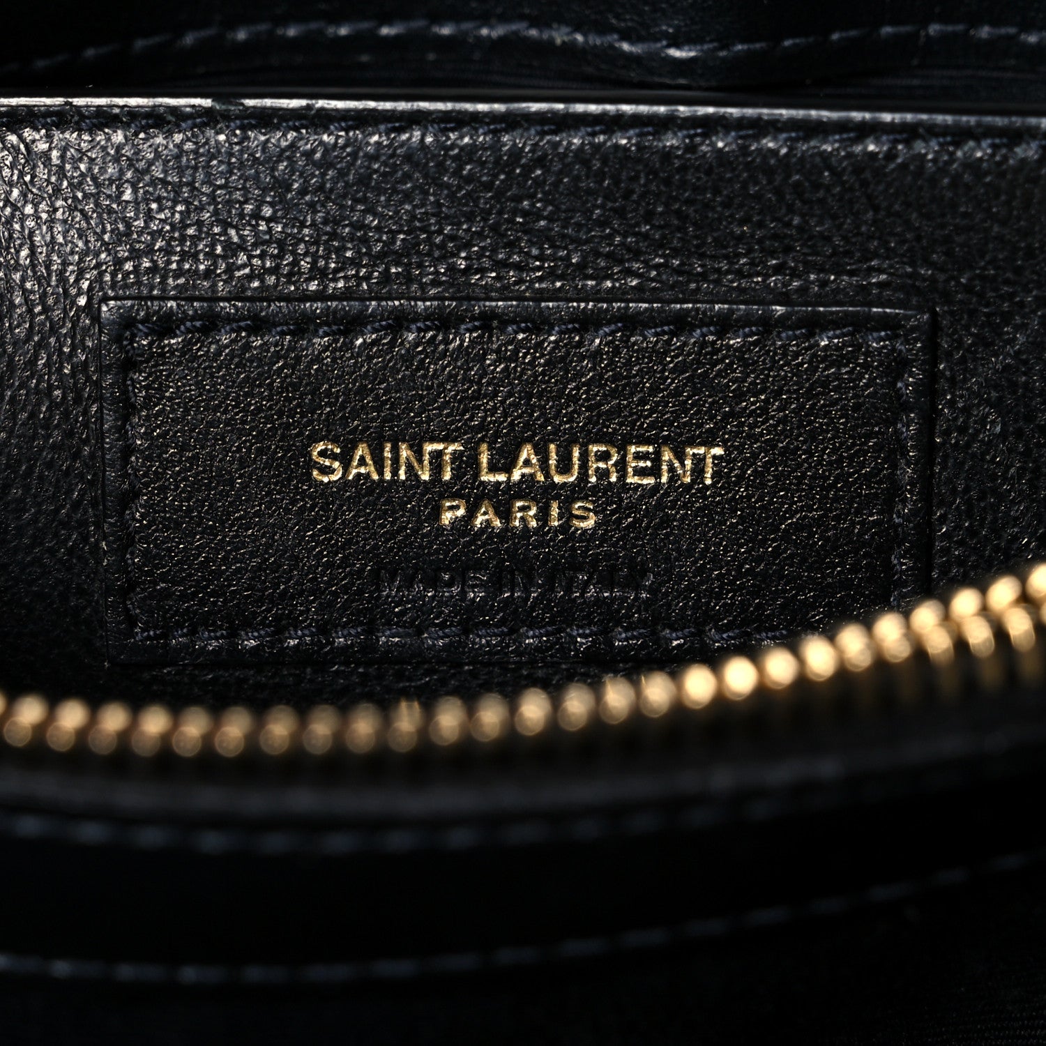 Saint Laurent Calfskin Y Quilted Monogram Small Loulou Chain Satchel Black 6 of 14