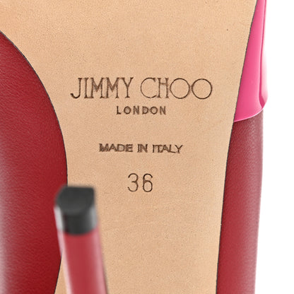 Jimmy Choo Patent Calfskin Love 85 Pumps 36 Pink 3 of 8