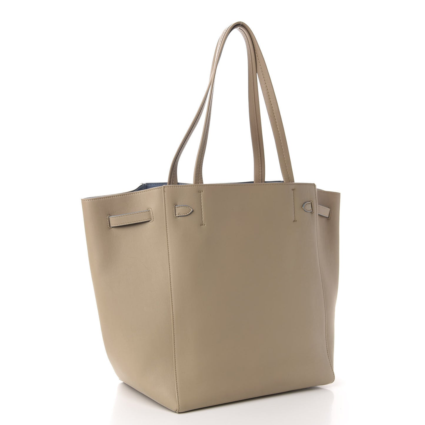 Smooth Calfskin Small Belt Cabas Phantom Beige