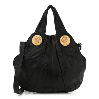 Gucci Calfskin Small Hysteria Top Handle Bag Black 1 of 10