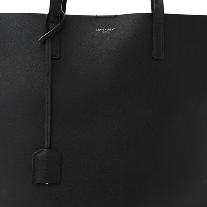 Saint Laurent Calfskin Medium Shopping Tote Black 9 of 12