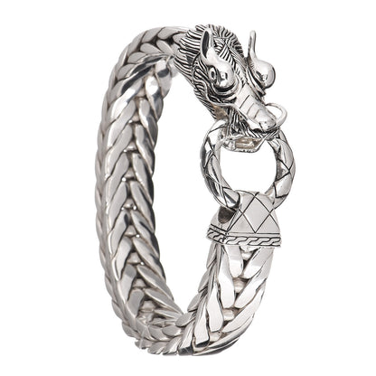 John Hardy Sterling Silver Large Legends Naga Dragon Bracelet 3 of 6