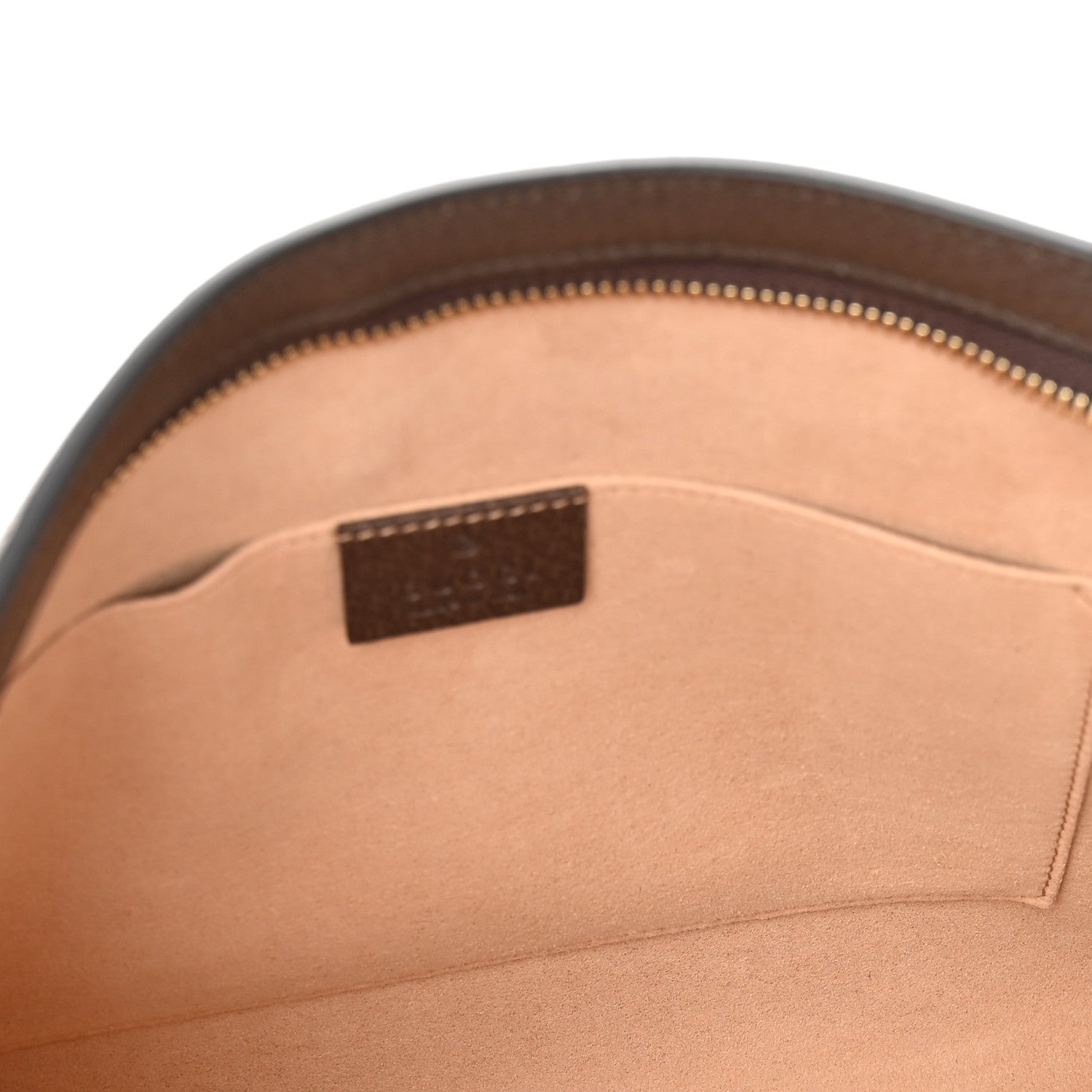Gucci GG Supreme Monogram Web Ophidia Pouch Brown 5 of 8