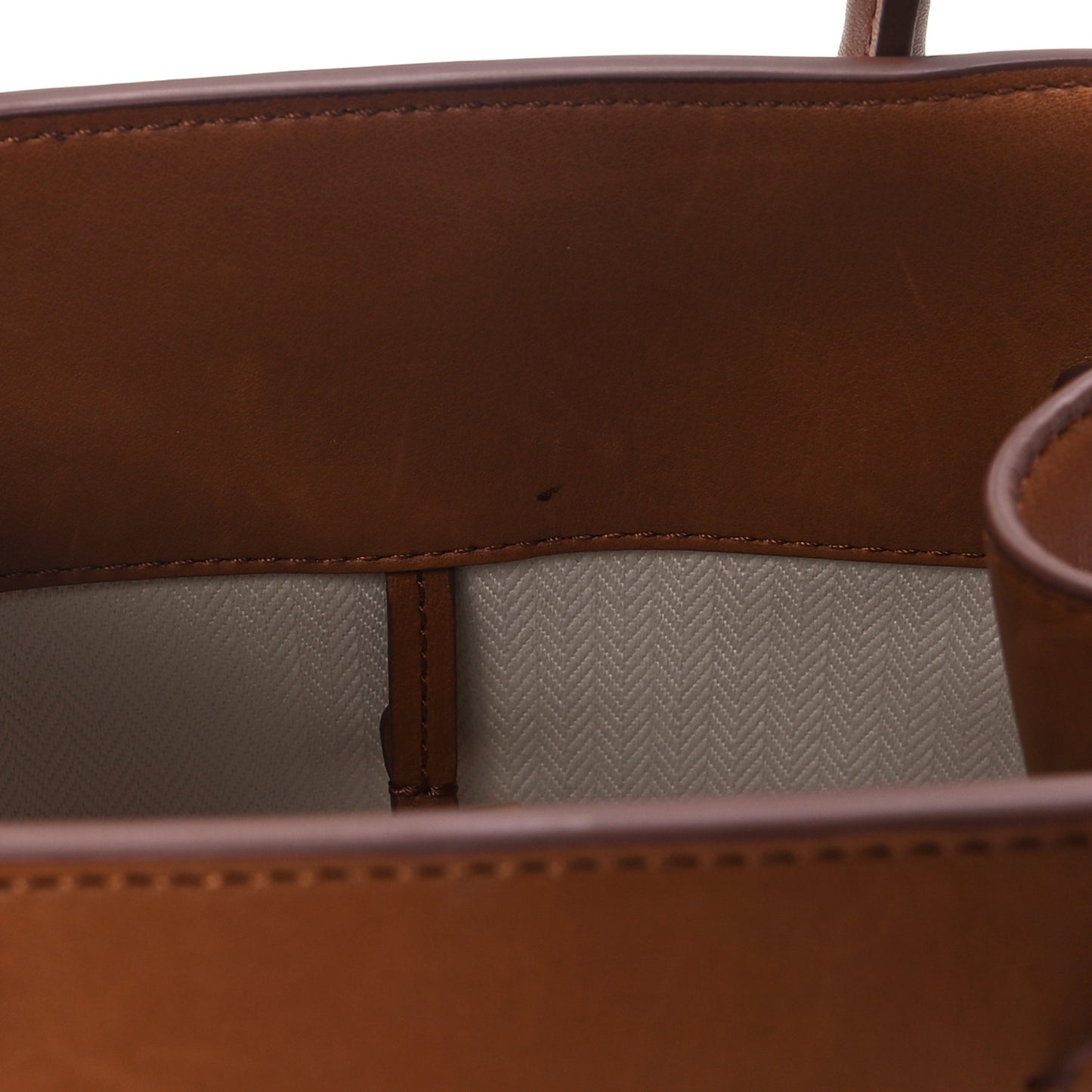 Polished Saddle Calfskin Soft Margaux 10 Bag Cuir