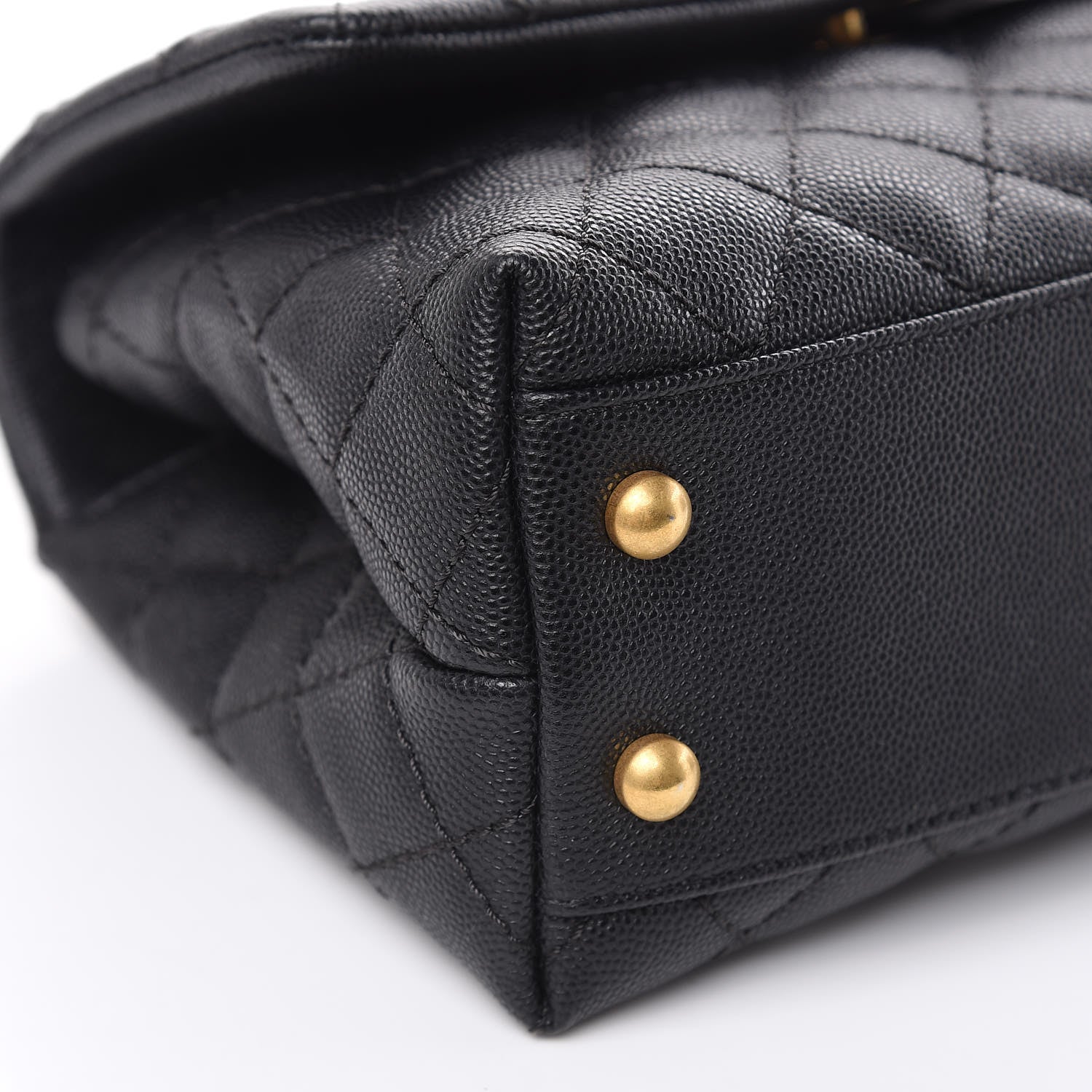 Chanel Caviar Quilted Mini Coco Handle Flap Black 8 of 10