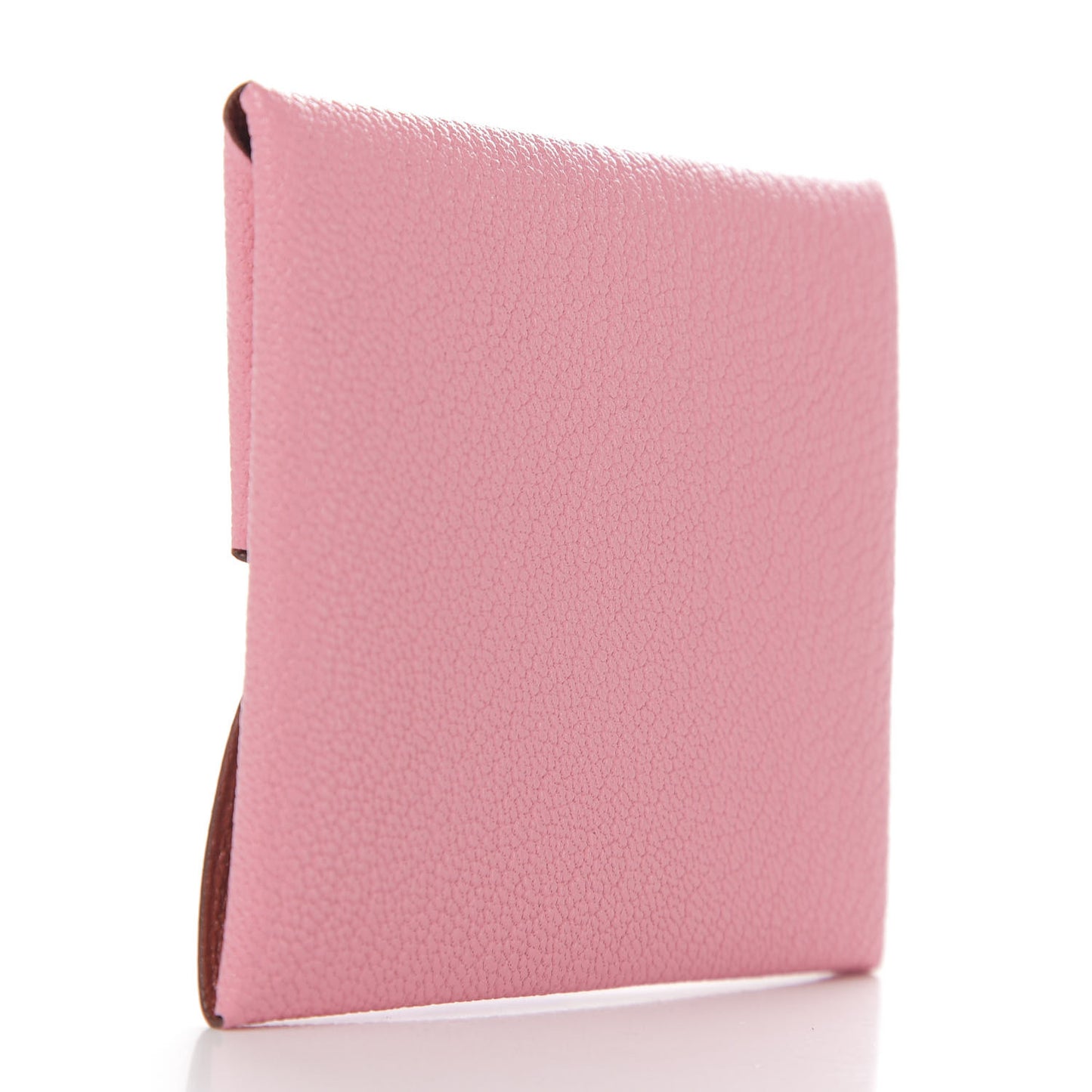 Chevre Mysore Verso Bastia Coin Purse Rose Confetti Brique
