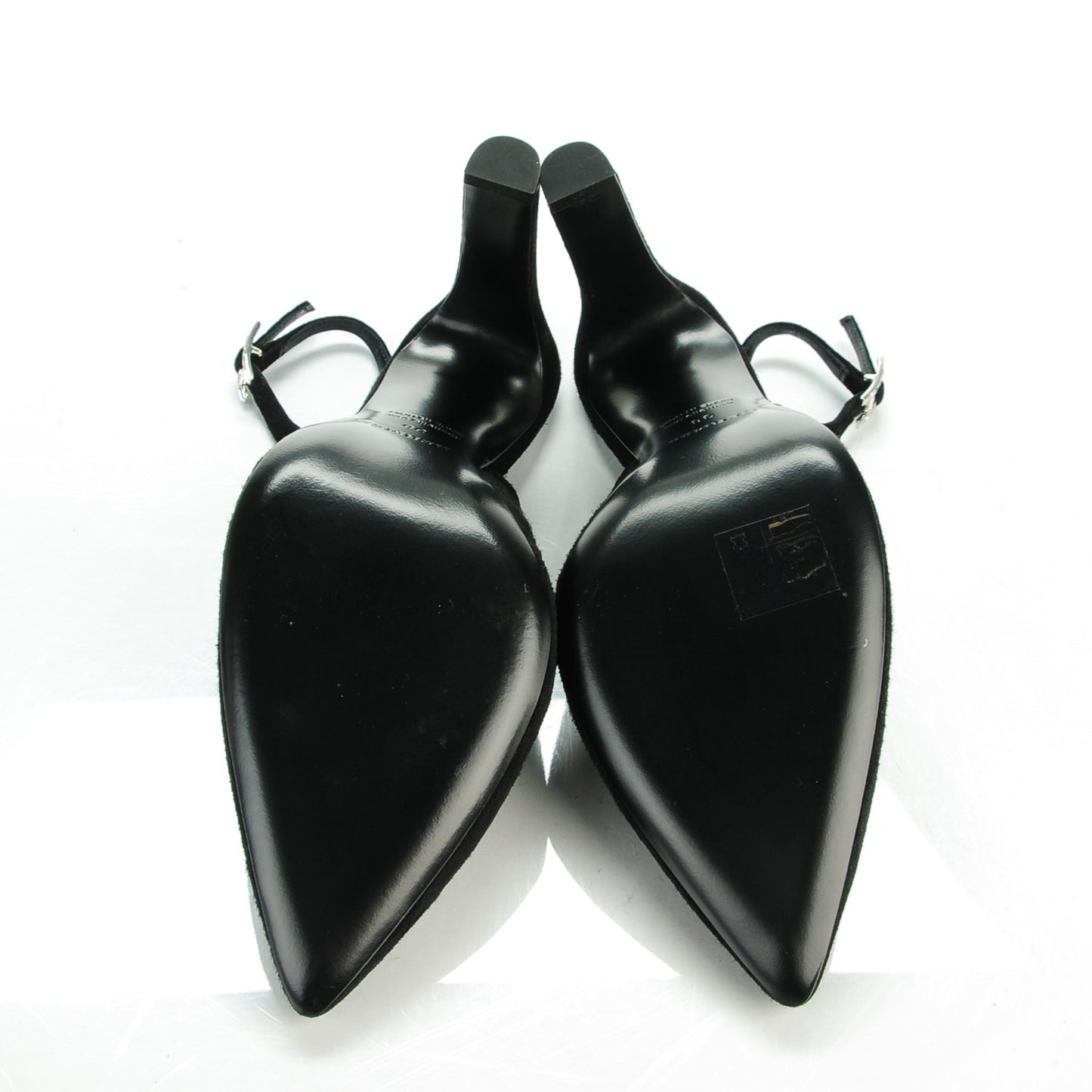 Goatskin Suede Kessy Pumps 38 Black