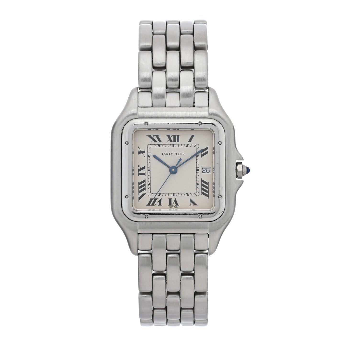 Stainless Steel 29mm Panthere Quartz Watch