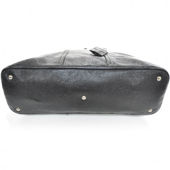 Saint Laurent Stingray Printed Leather Oversized Muse 4 of 10