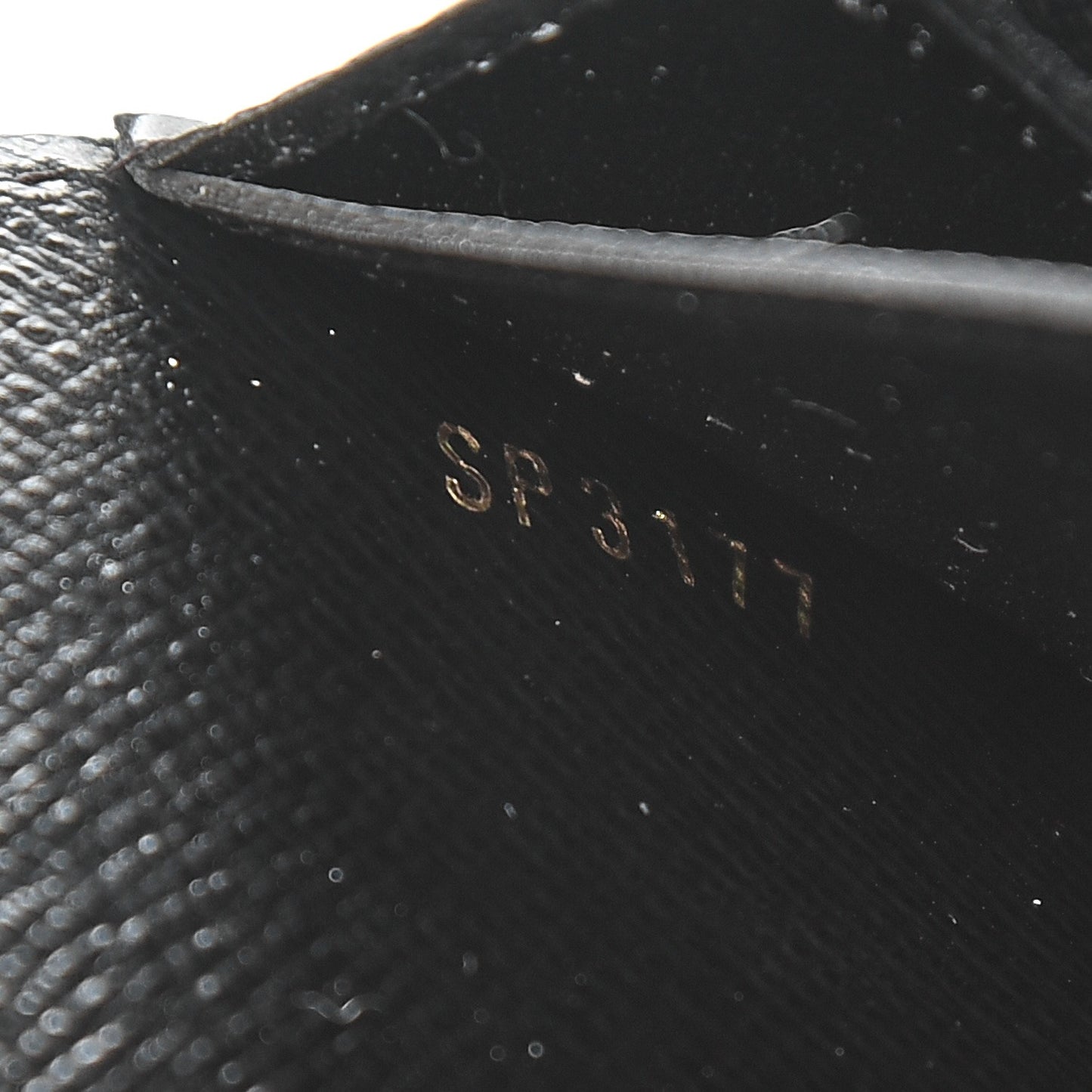 Epi Bloom Twist Chain Wallet Black