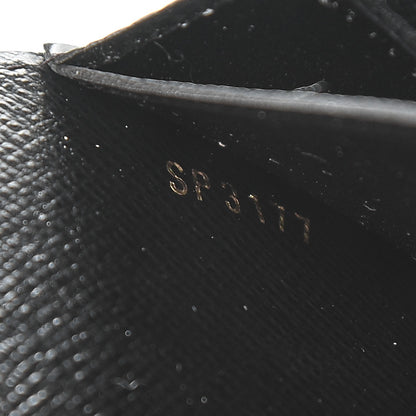 Louis Vuitton Epi Bloom Twist Chain Wallet Black 7 of 7