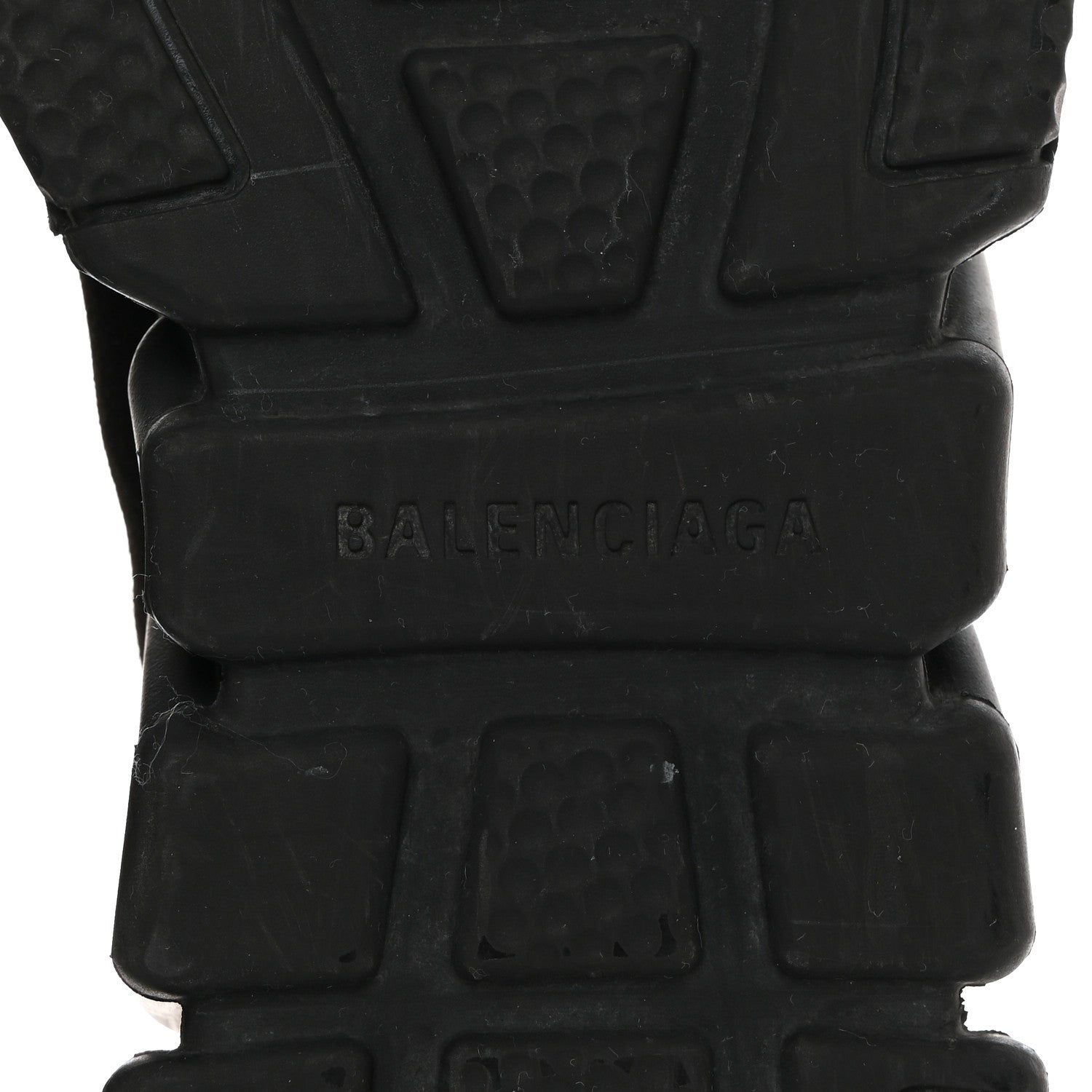 Balenciaga Recycled Knit Bi-Color Sole Womens Speed Lace Up Sneakers 36 Black White 6 of 8