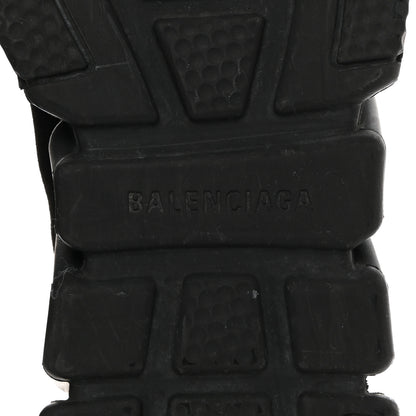 Balenciaga Recycled Knit Bi-Color Sole Womens Speed Lace Up Sneakers 36 Black White 6 of 8
