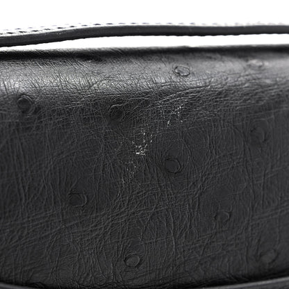 Hermes Ostrich Constance 18 Black 9 of 12