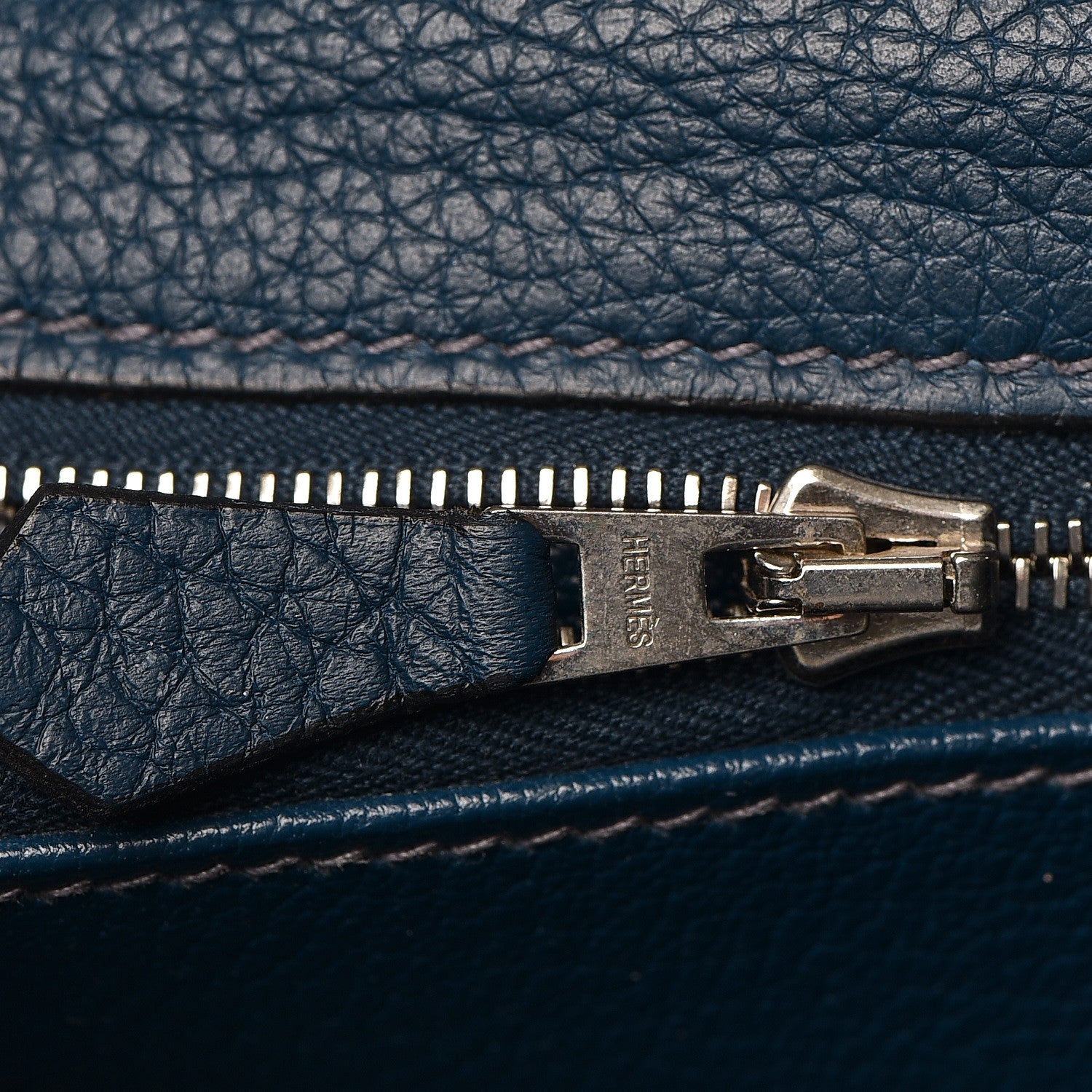Hermes Taurillon Clemence Kelly Retourne 32 Bleu De Prusse 11 of 32