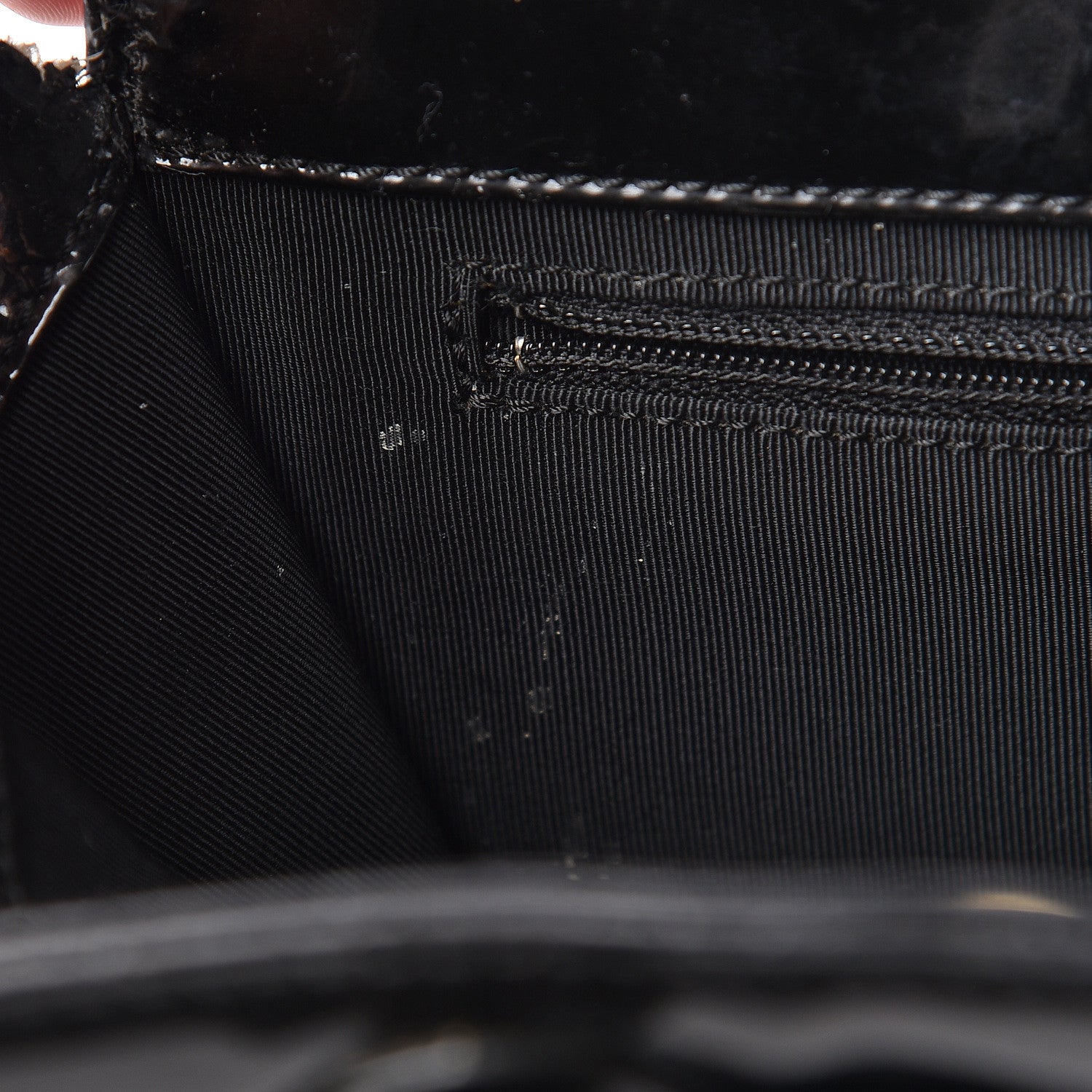Chanel Patent Logo Tote Black 16 of 24