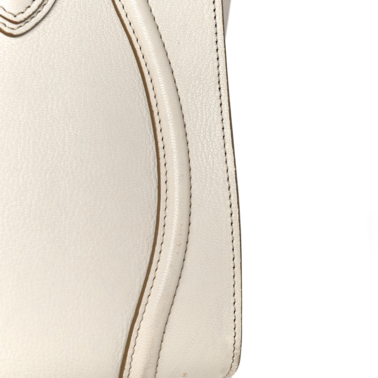 Celine Goatskin Mini Luggage White 23 of 33