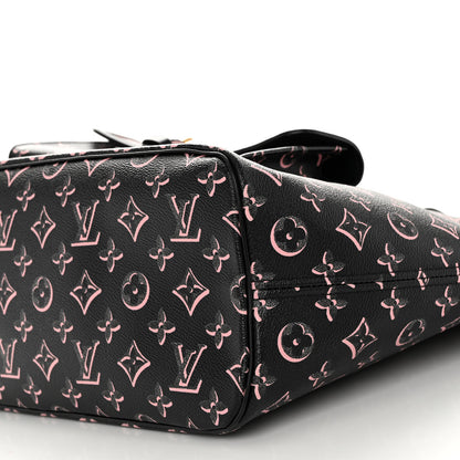 Louis Vuitton Monogram Fall For You Neverfull MM Black 10 of 11