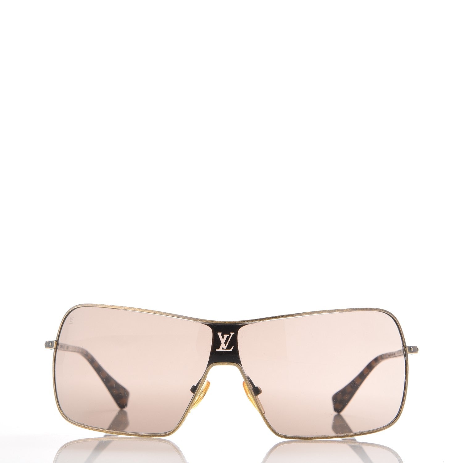 Louis Vuitton Conspiration Mask Sunglasses Z0196U Dore 2 of 7